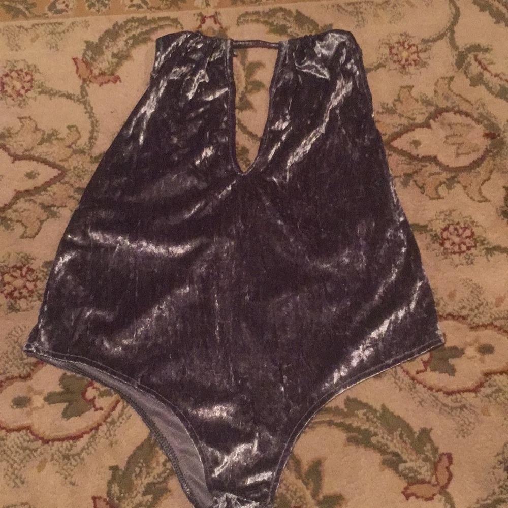 Velvet bodysuit